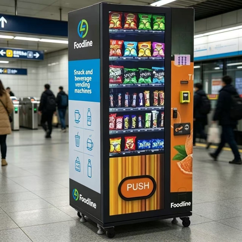 Food Snacks Vending Machine - Distributori Automatici Personalizzati FL per Snack