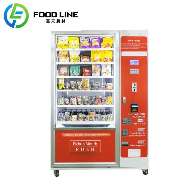 Food Snacks Vending Machine - Distributore Automatico Personalizzato di Snack e
