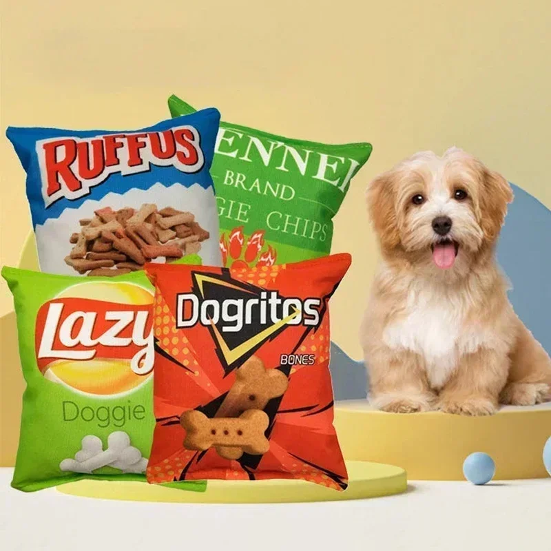 Food Snacks Chips - Borsa per patatine Divertenti giocattoli per