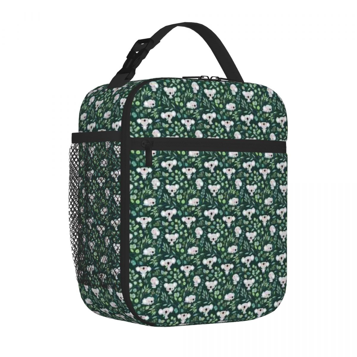 Food Snacks That Are Green - Borsa Termica Verde Stile Industriale con