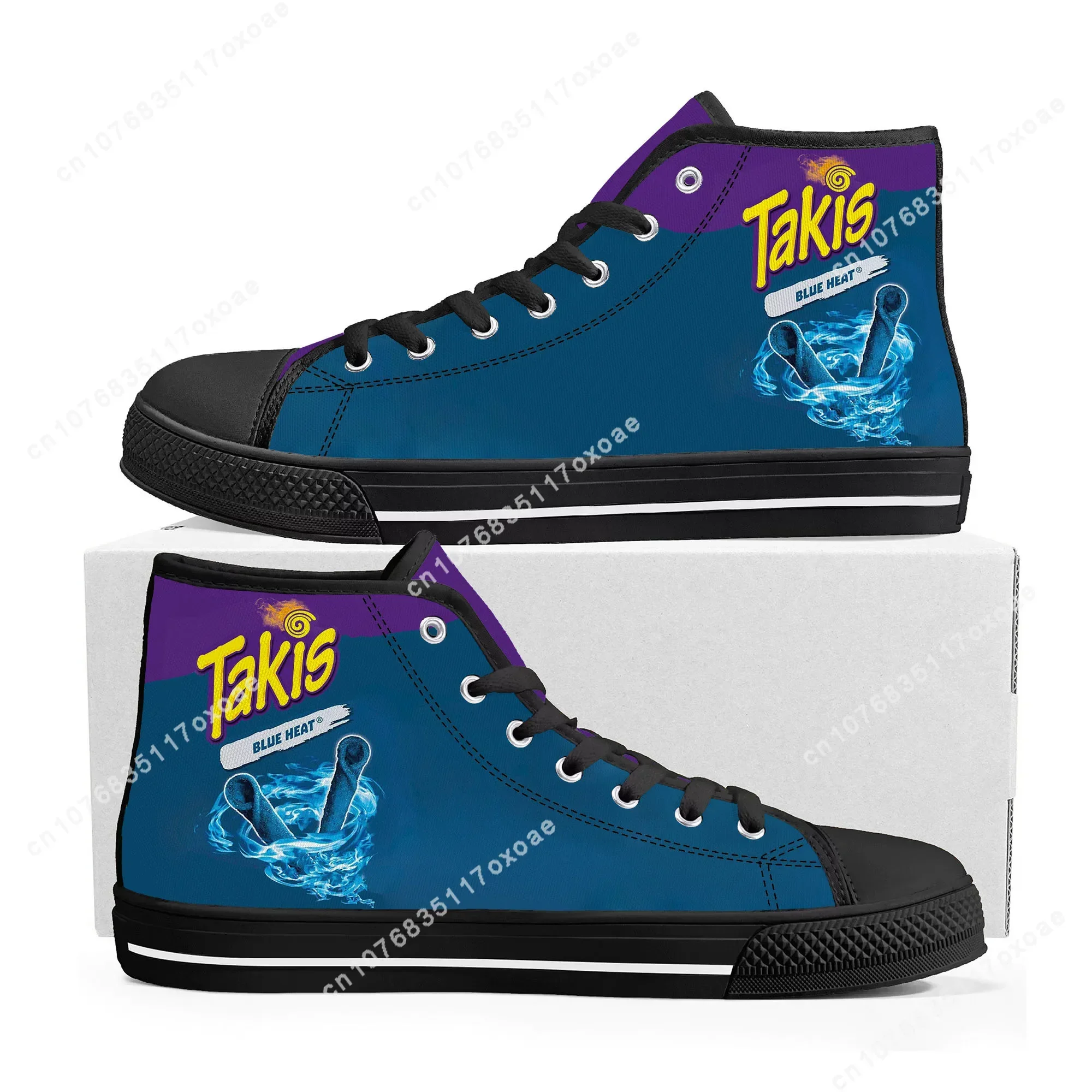 Food Snacks Chips - Sneakers Divertenti con Motivo Patatine Takis,