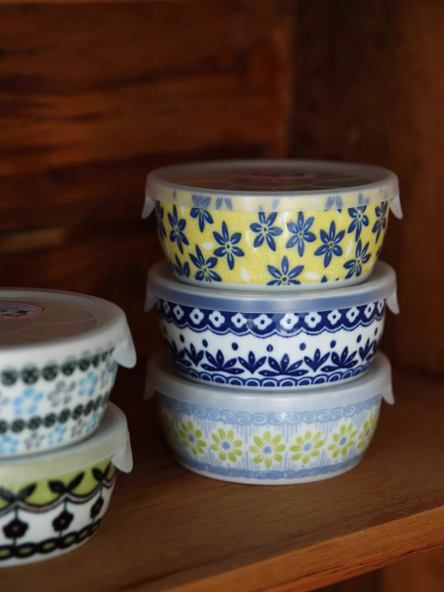 Food In Japanese Snacks - Contenitore per Alimenti Giapponese Mino Ware