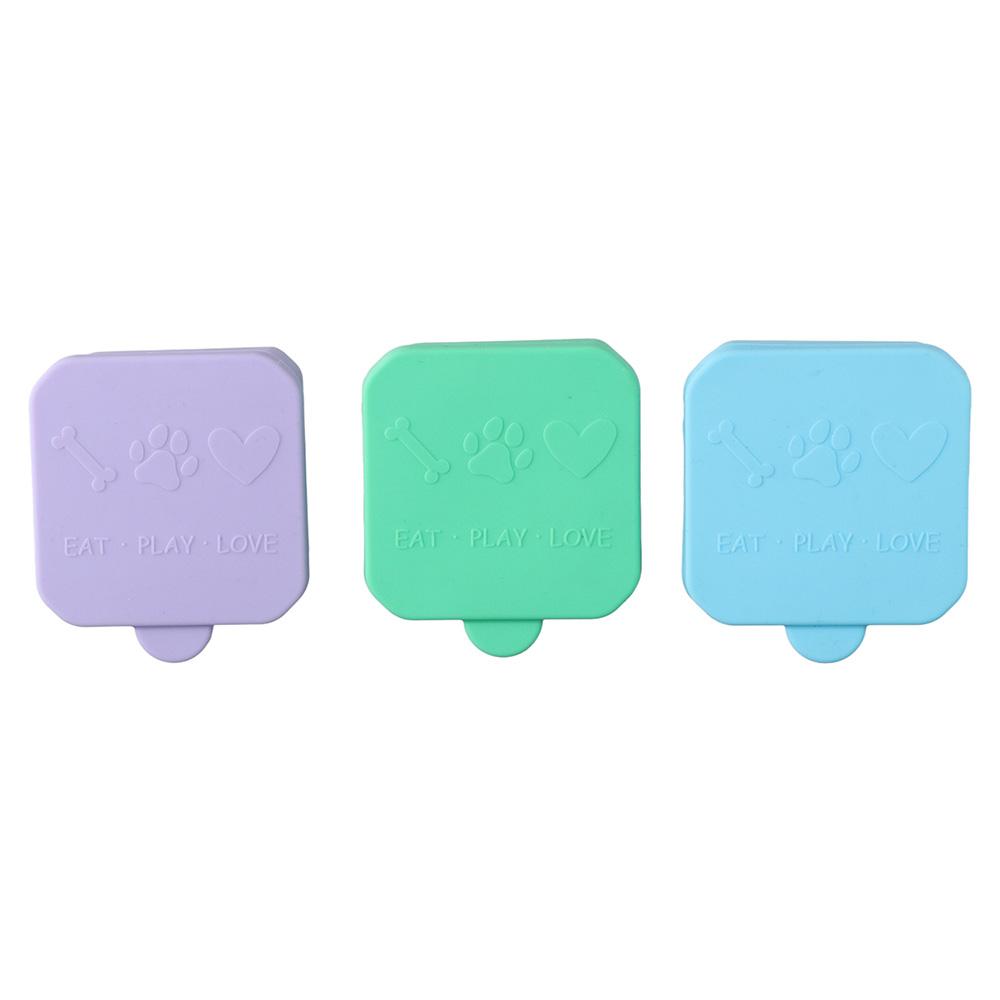Food Snacks That Are Green - Set da 1/3 Contenitori in Silicone
