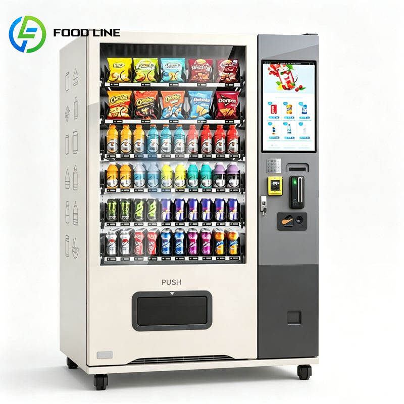 Food Snacks Vending Machine - Distributore Automatico di Bevande Commerciale, Erogatore