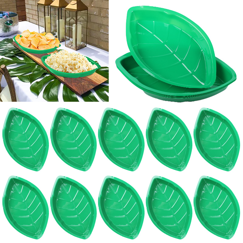 Food Snacks That Are Green - 6 pezzi verde foglia di palma