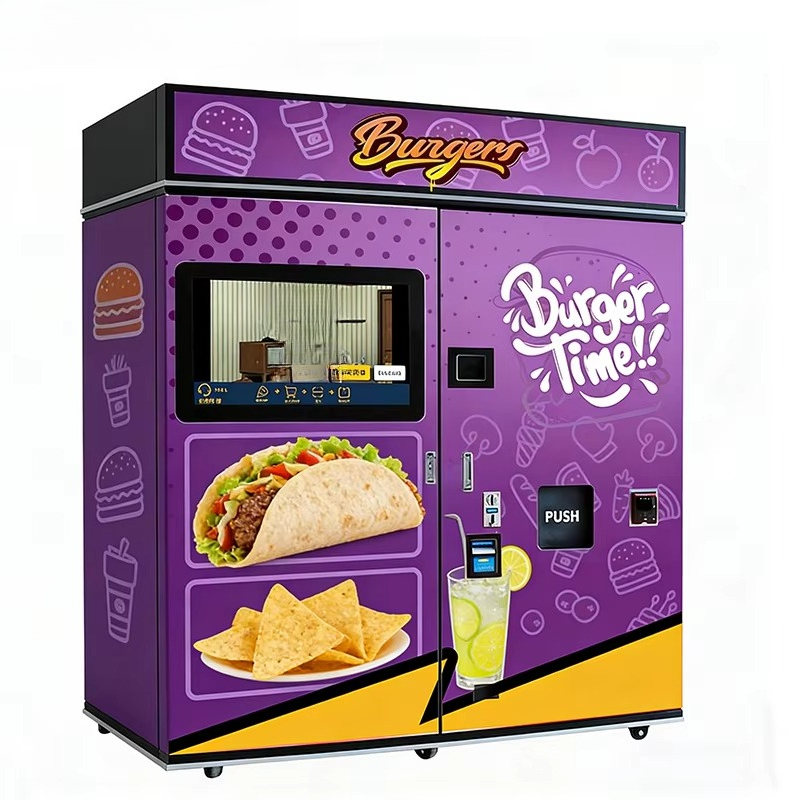 Food Snacks Vending Machine - Distributore Automatico Personalizzato di Fast Food