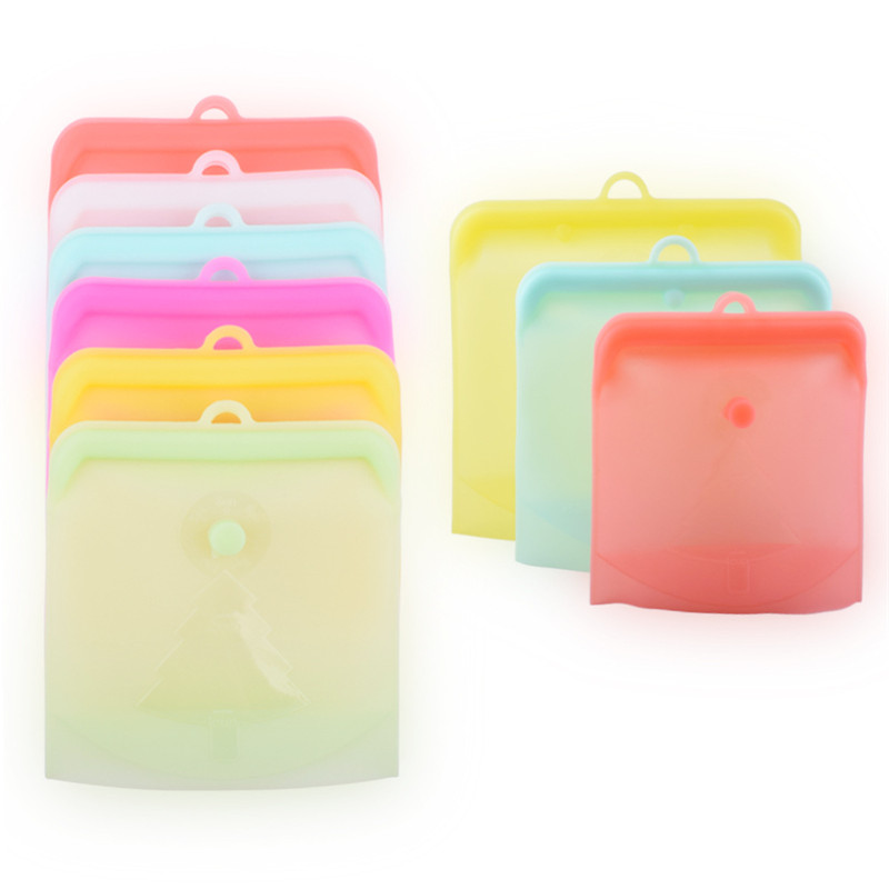 Zero Food Snacks - 50 Pezzi/Lotto Sacchetti in Silicone per