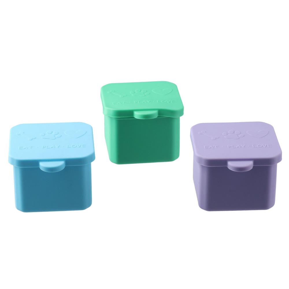 Food Snacks That Are Green - Contenitori per Alimenti in Silicone Riutilizzabili
