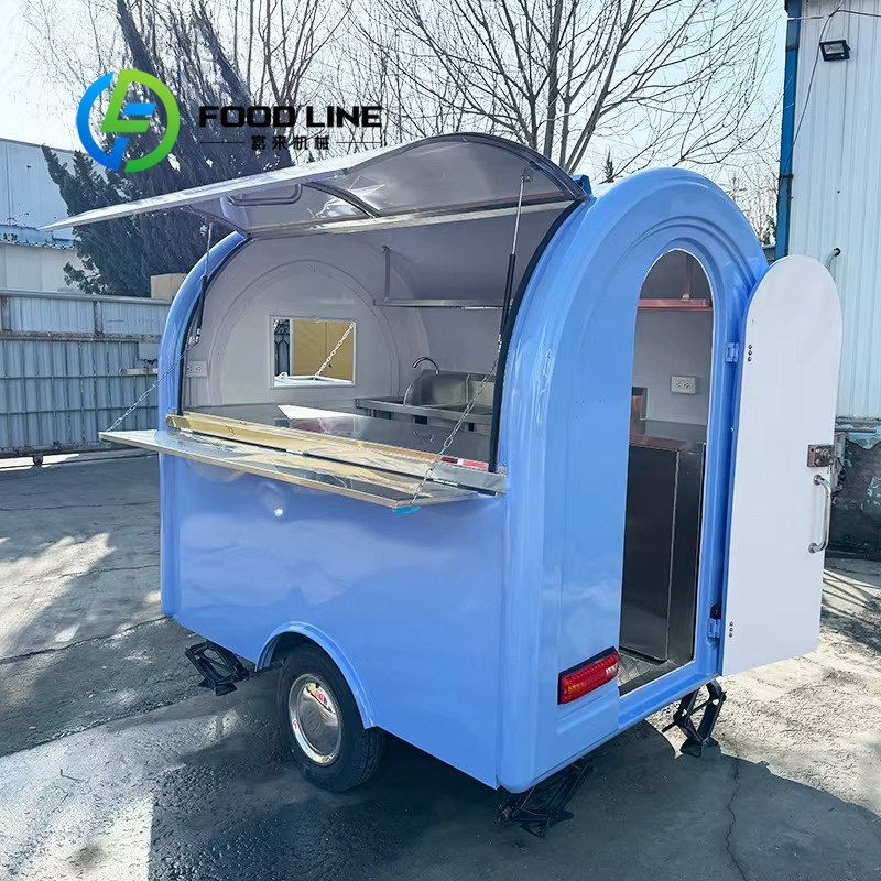 Food Snacks Business - Rimorchio per Alimenti, Carrello Mobile Commerciale