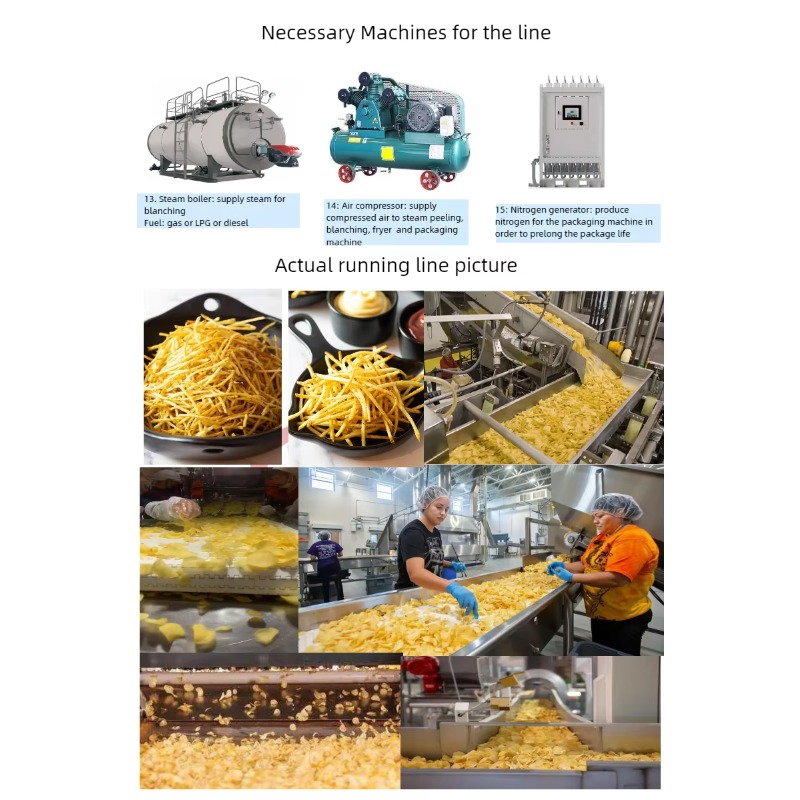 Sistema di Produzione di Patat - Food Snacks Business recensione e prezzo