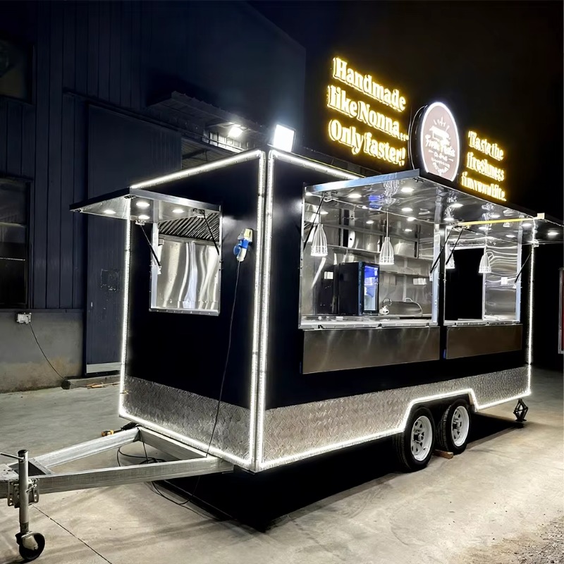 Rimorchio per Catering Mobile, - Food Snacks Business recensione e prezzo