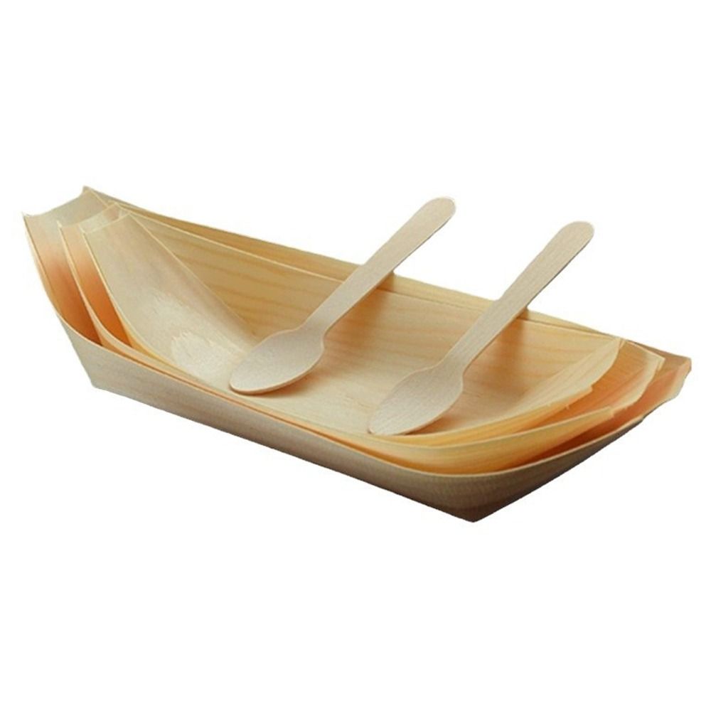 Piatto in legno usa e getta mu - Food In Japanese Snacks recensione e prezzo