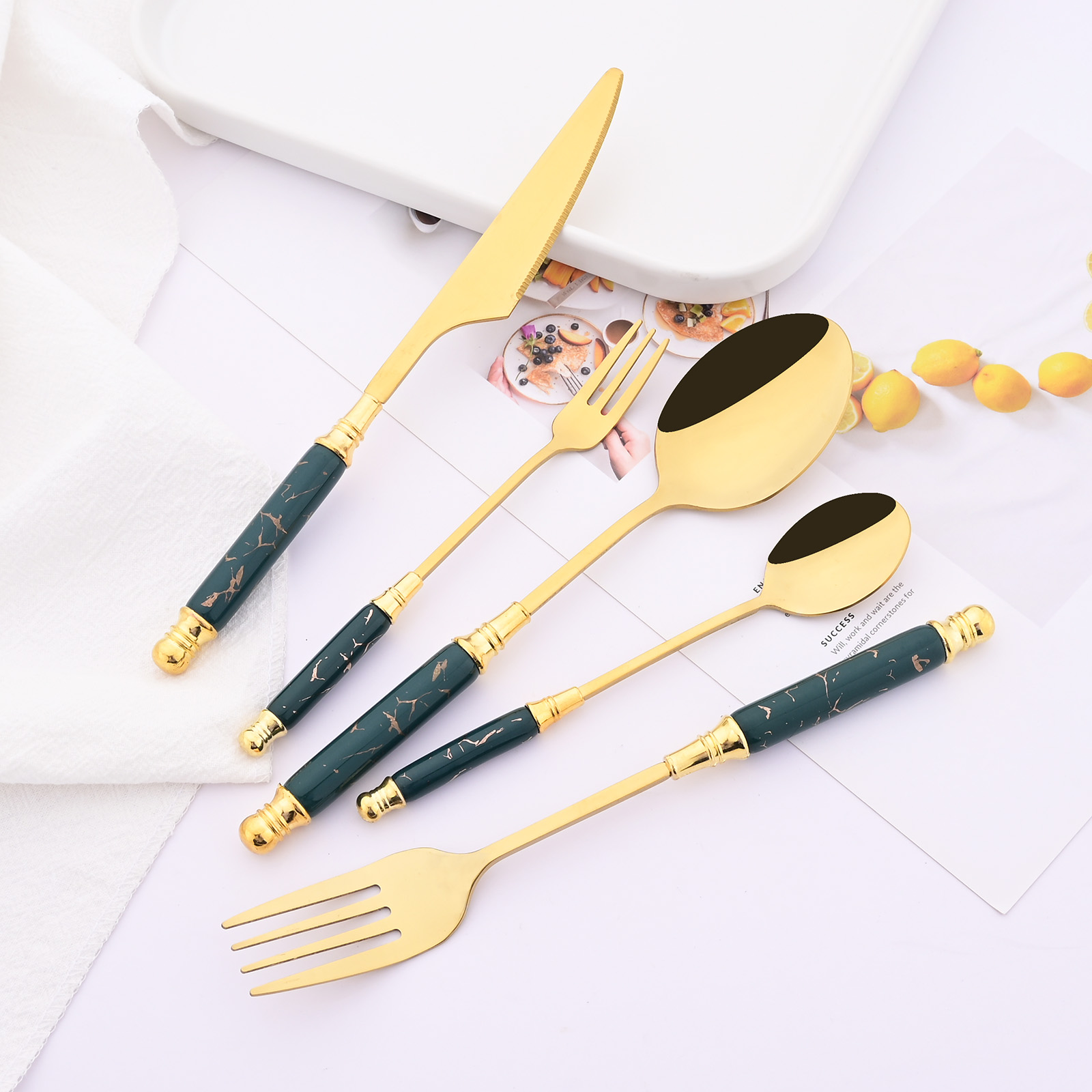 12 pz creativo Dessert cucchia - Food Snacks That Are Green recensione e prezzo