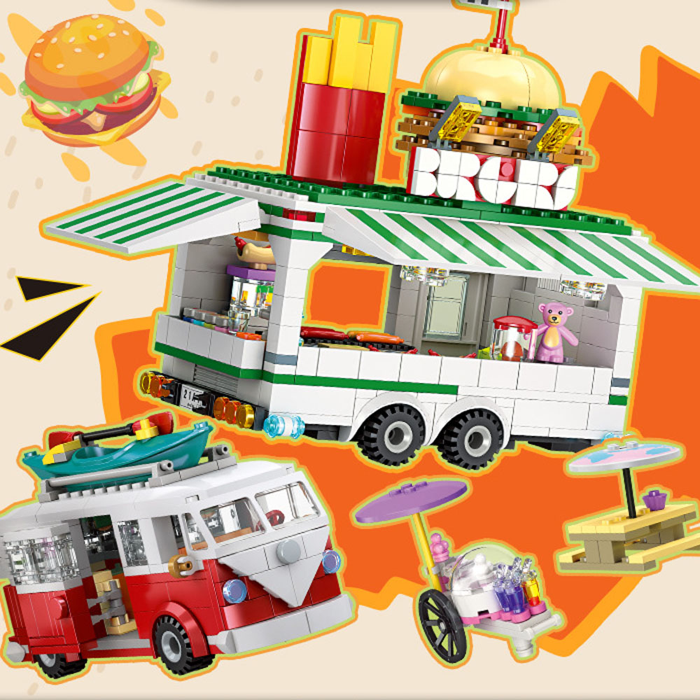 Blocchi da Costruzione Creativ - Food Snacks To Eat recensione e prezzo
