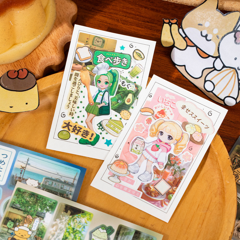 20 adesivi in carta patinata c - Food In Japanese Snacks recensione e prezzo