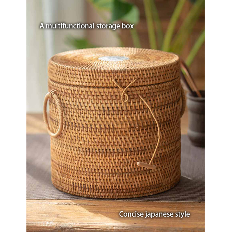 Scatola porta tè in rattan int - Food Snacks That Are Green recensione e prezzo