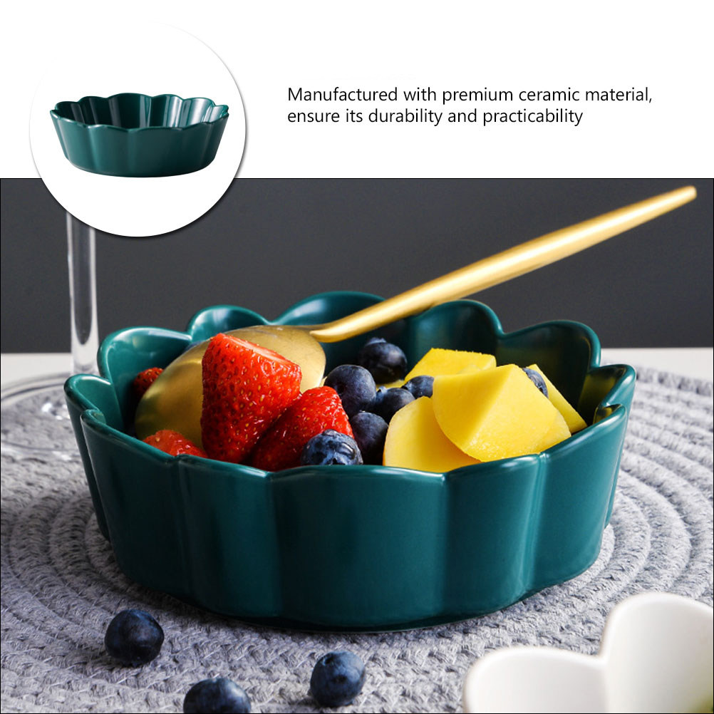 1 pezzo: ciotola in ceramica c - Food Snacks That Are Green recensione e prezzo