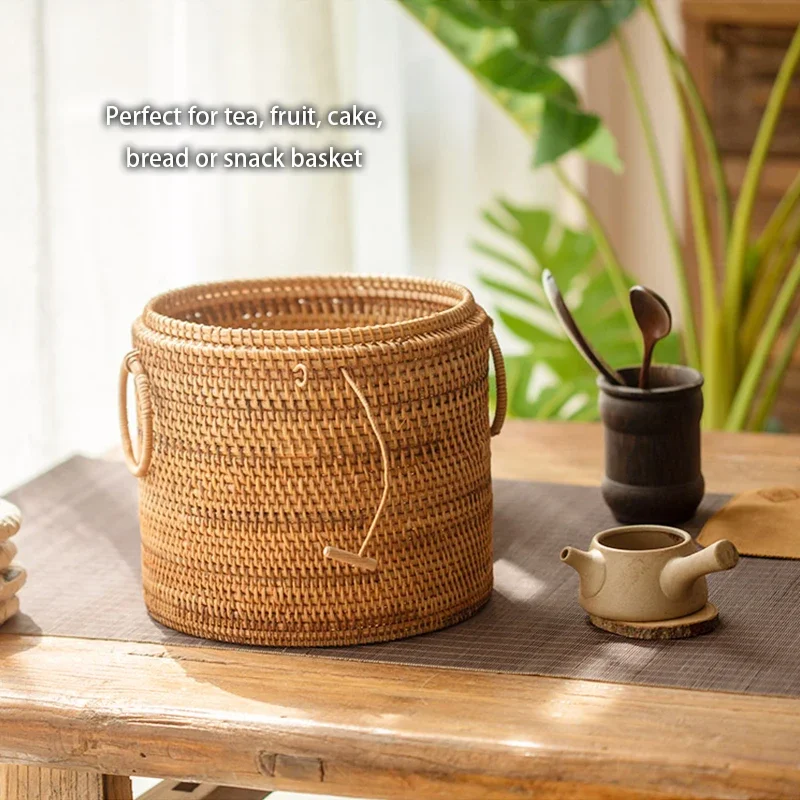 Contenitore per Tè in Rattan I - Food Snacks That Are Green recensione e prezzo