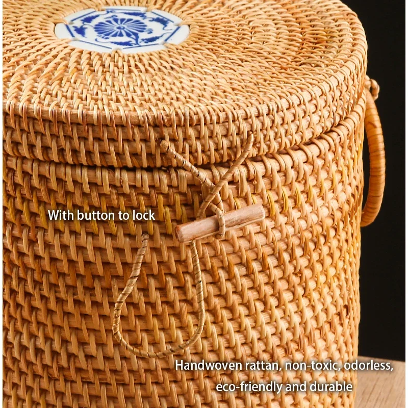 Contenitore per Tè in Rattan I - Food Snacks That Are Green recensione e prezzo