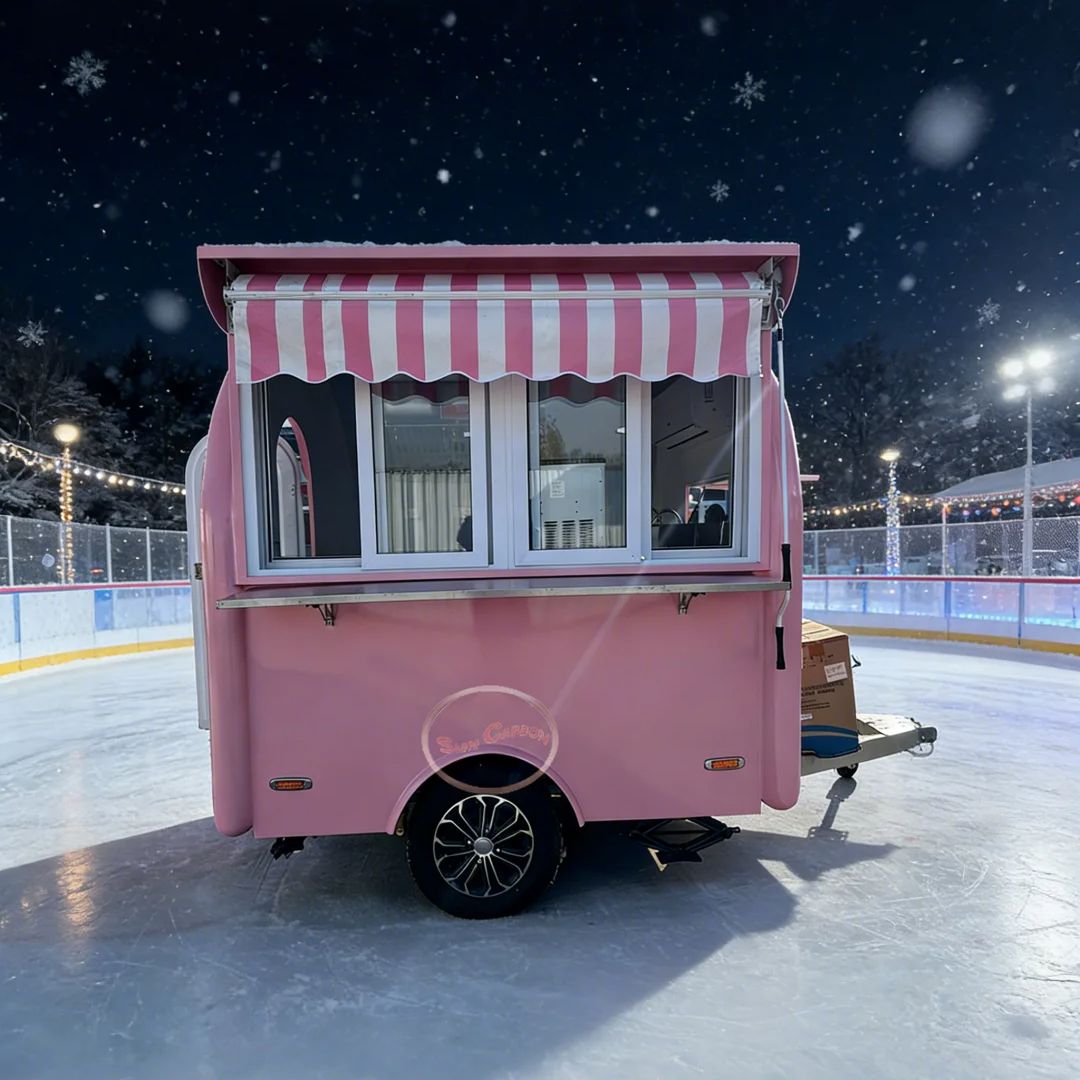 Camion rosa per cibo di strada - Food Snacks Business recensione e prezzo